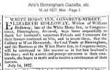 1827 William Holloway Death notice.jpg