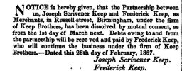 The London Gazette 1st March 1867.jpg