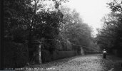 Fox Hollies Road, Acocks Green, on left gatepost entrance to Fox Hollies Hall.jpg