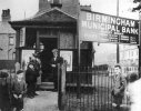 Birmingham Municipal Bank's temporary Saltley branch, back in 1919, at the corner of Bowyer an...jpg