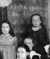 Blackboard from Dora at school 1905.jpg Blackboard from Dora at school 1905.jpg