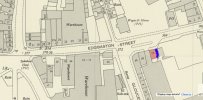 map 1950s showing edmonds veg merchant and malins grill  edgbaston st.jpg