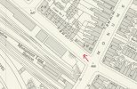map 1950s showing cope street coming up to monument Road.jpg