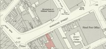 map 1950s showing 32 Paradise street.jpg