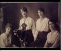 Annie Bowyer and Howard's three sisters.jpg