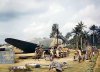 Engine swap on Lockheed Hudson_Gambia April 1943.jpg