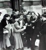 Percy Shurmer outside Parliment 1956.jpg