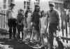 Malcolm York, Wendy, Susan Cox, Gina, Sandy, Malcolm Chalk in garden of Caselva, June 1971.jpg