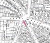 map c1950 showing 382 lodge road and 76 Park road.jpg