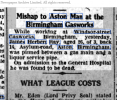 Article in Birmingham Daily Gazette  13th May 1934.png