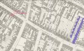 map c1889 showing Kensington Gardens and no 158 Balsall Heath Road.jpg