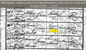 Fanny Green baptism 1823.png