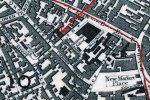 map c1839 showing Peck Lane with unlabelled building.jpg