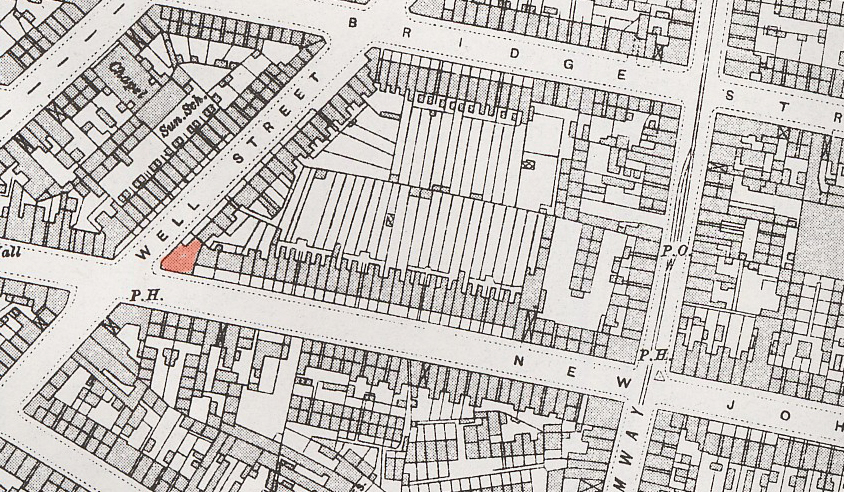 map_c_1913_between_Well_St_and_wheeler_st2Cshowing_J_P2CLunt.jpg