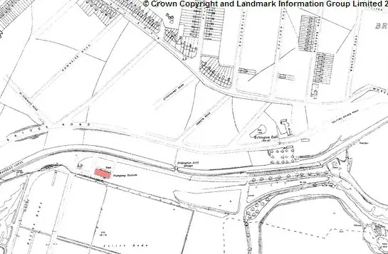 map_c_1915_pumping_station_near_erdingtom_Hall_bridge.jpg